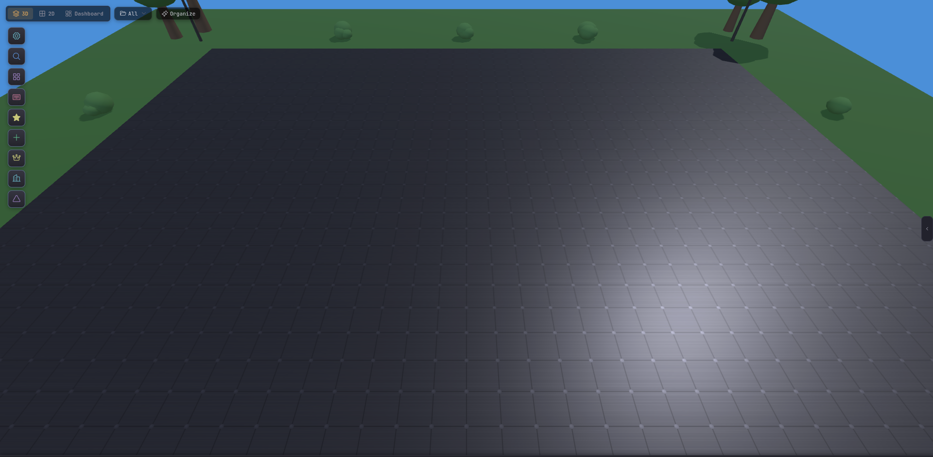 Sidebar collapsed